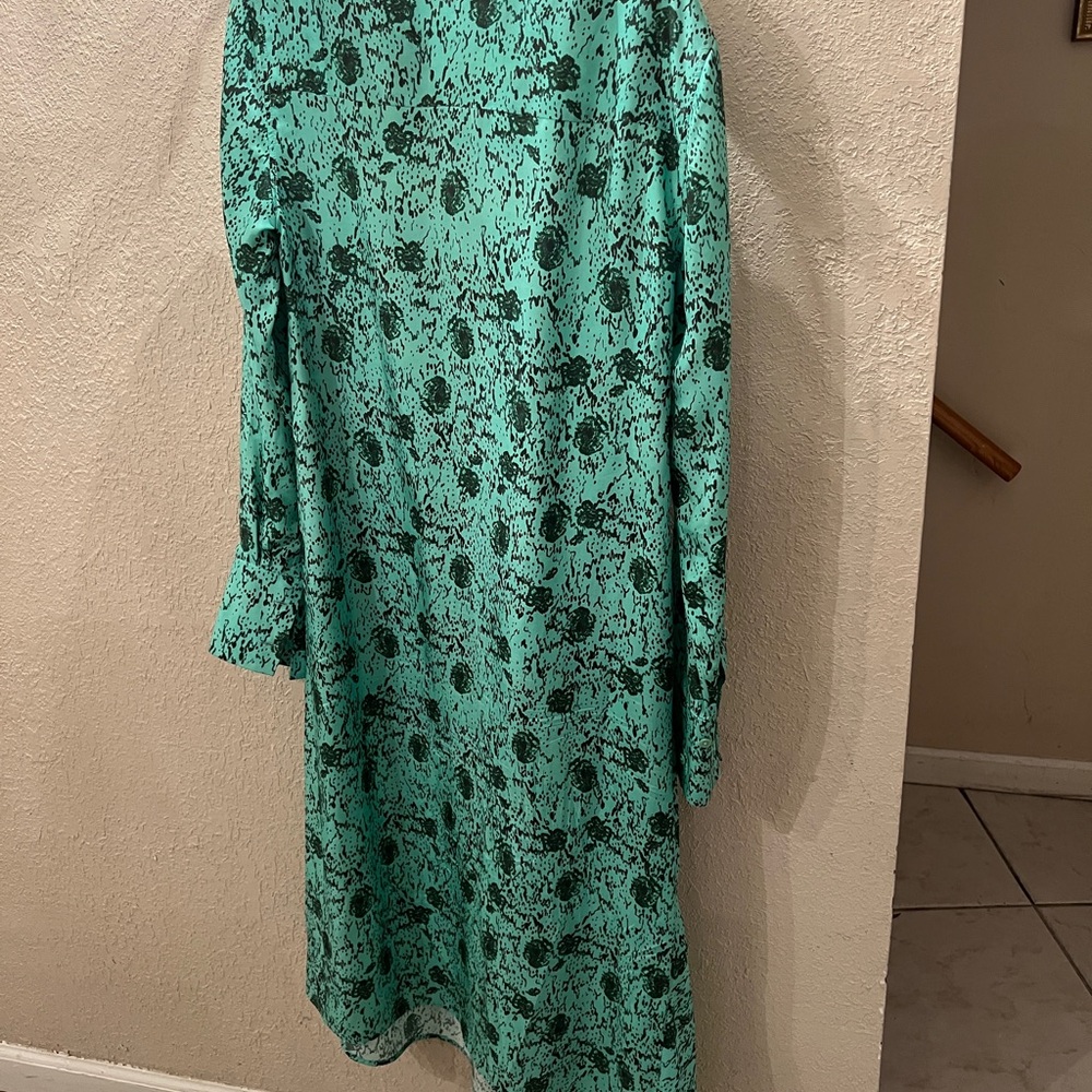 Christian Wijnants Silk Midi Dress | 100% Silk | Size 40 (US 6) - Picture 5 of 6